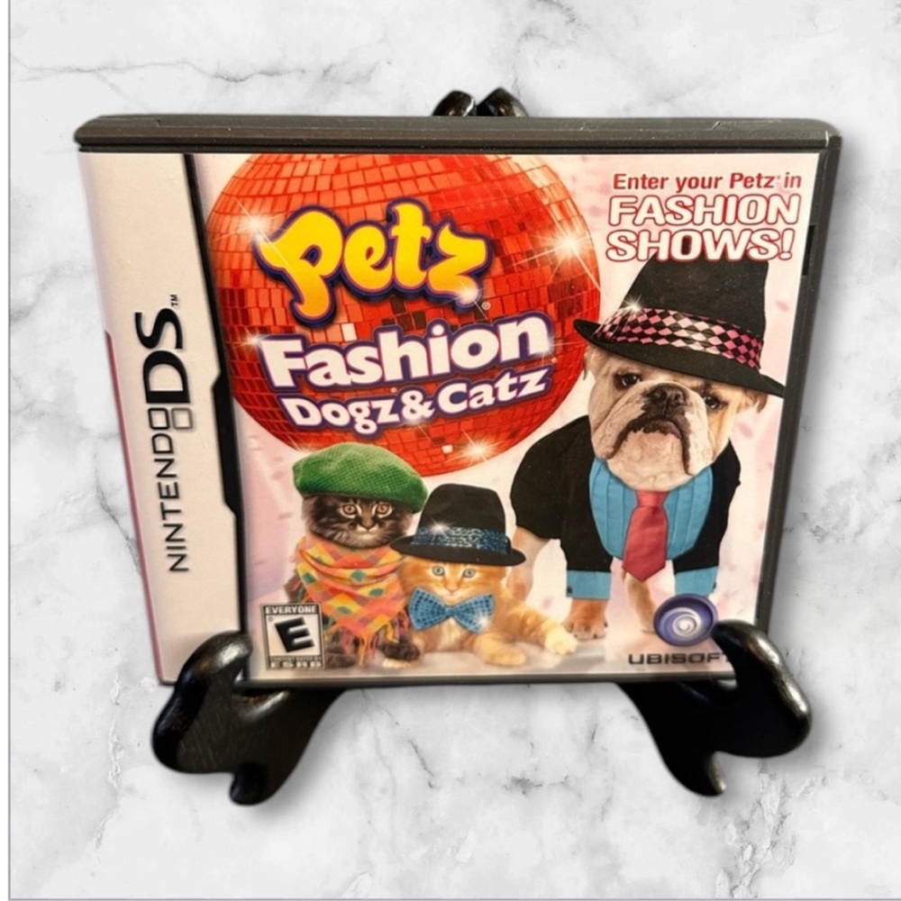 Nintendo DS game Petz fashion dog and cats enter your pets in fashion show